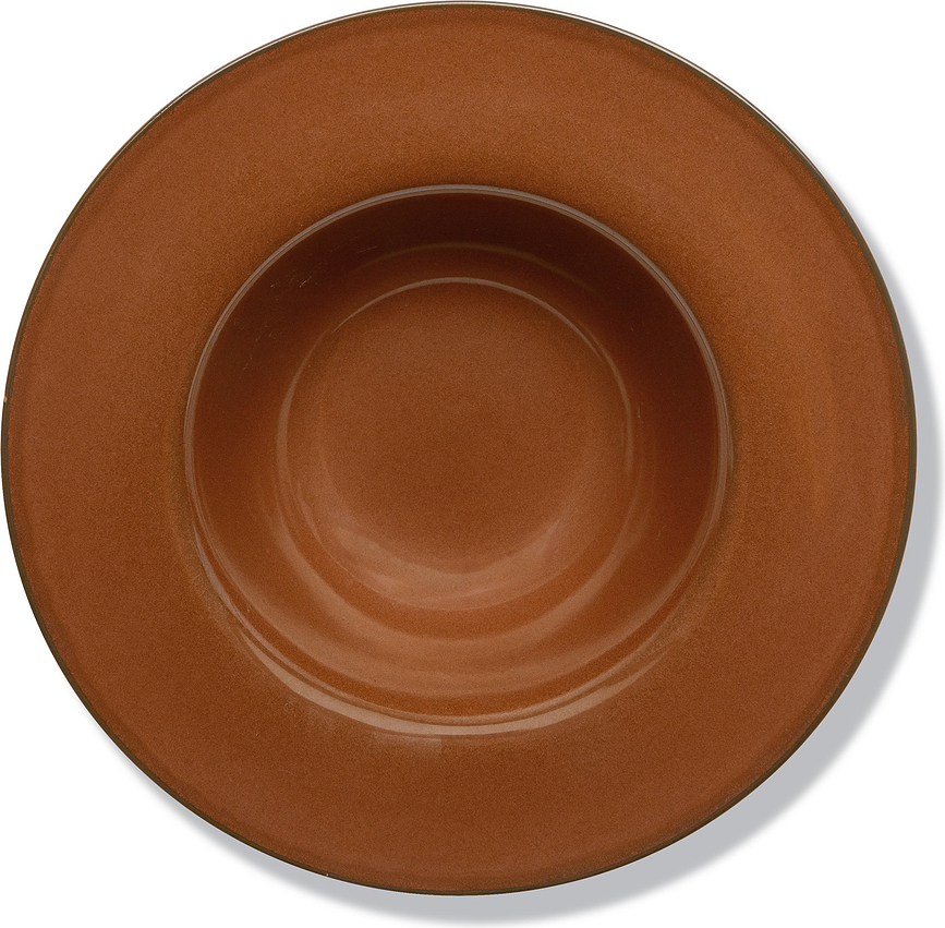 Terres de Rêves Krožnik za testenine, 21,3 cm, modro-bež