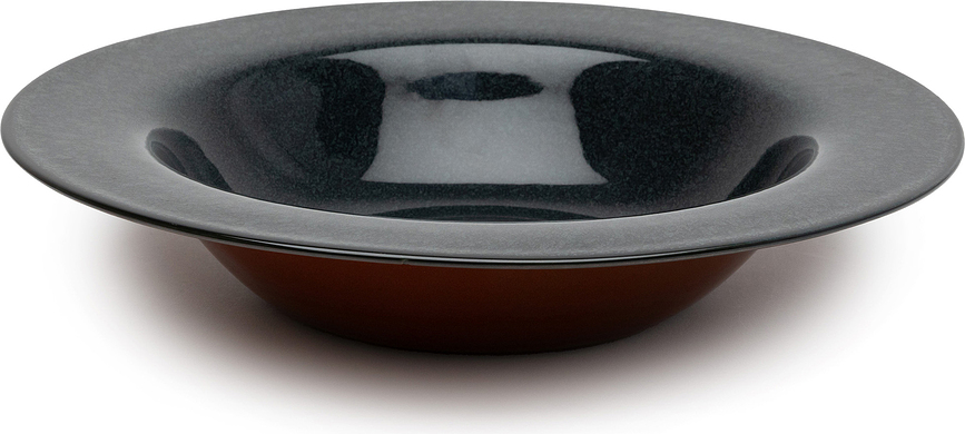 Terres de Rêves Krožnik za testenine, 27,3 cm, rdeče-moder