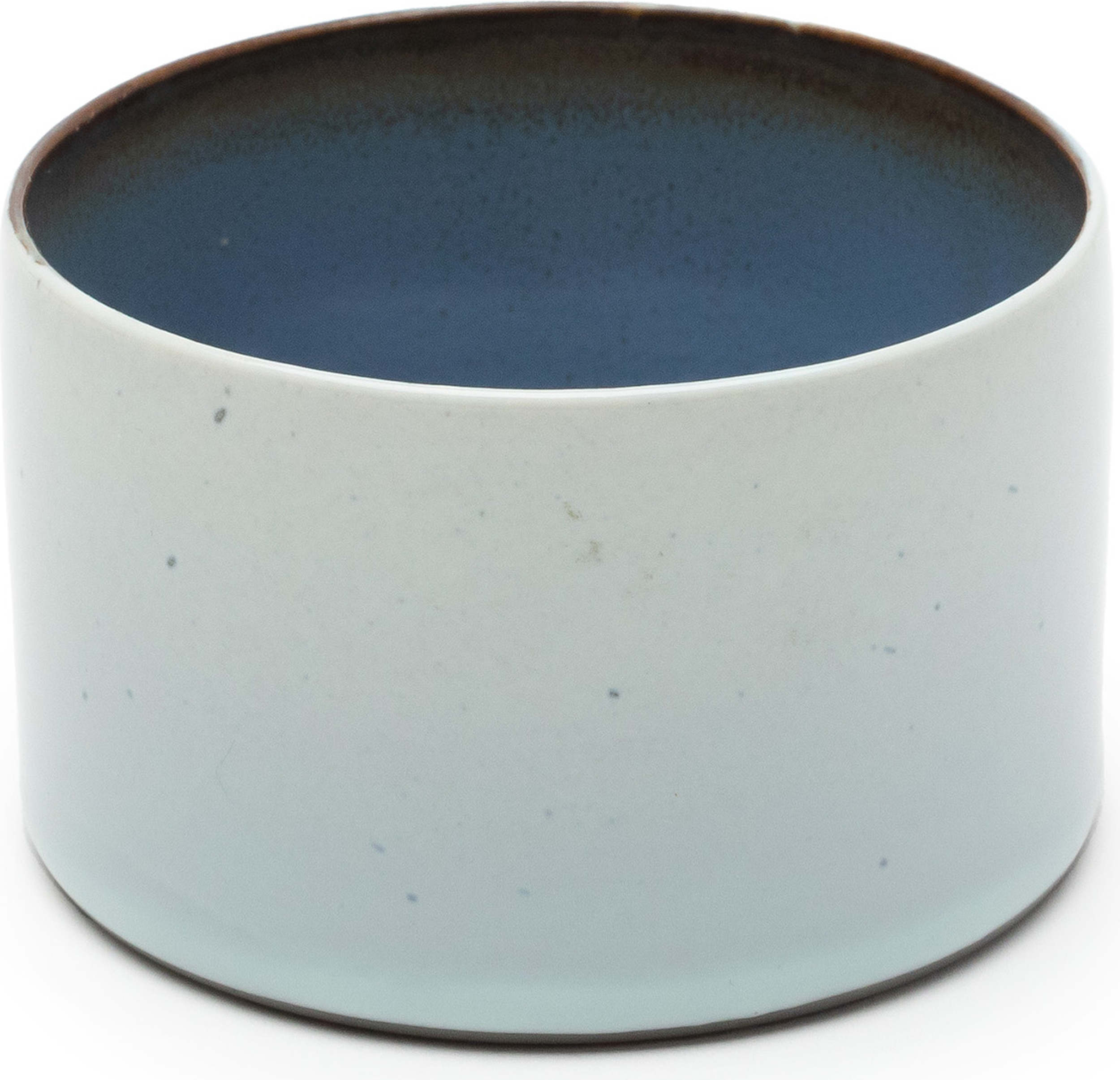 Keramik Becher Terres De Rêves Niedrige Tasse, 160 Ml, Blau