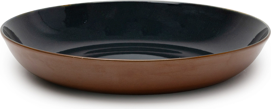 Terres de Rêves Πιάτο Βαθύ, 23,5 cm, κόκκινο-μπλε