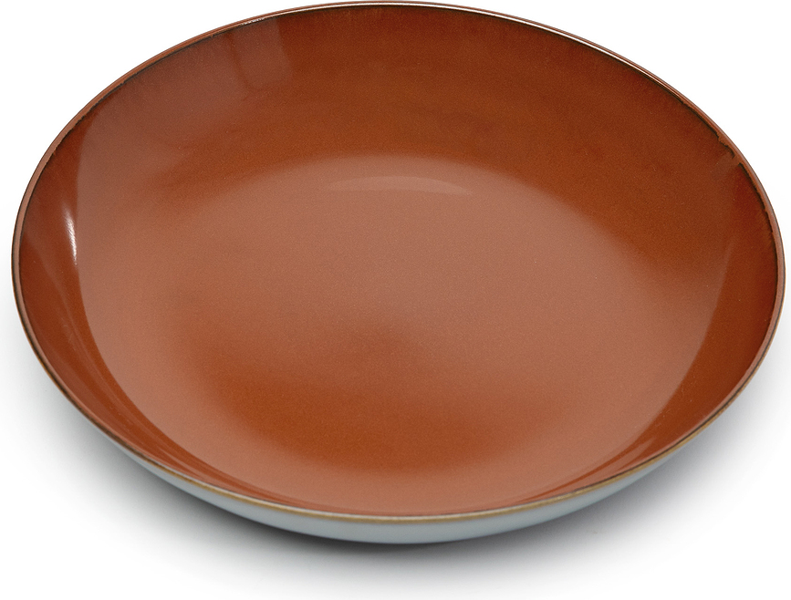 Terres de Rêves Πιάτο Βαθύ, 23,5 cm, μπλε-μπεζ