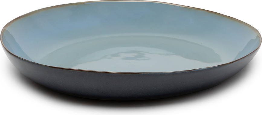 Terres de Rêves Πιάτο Σερβιρίσματος, 35,5 cm, μπλε