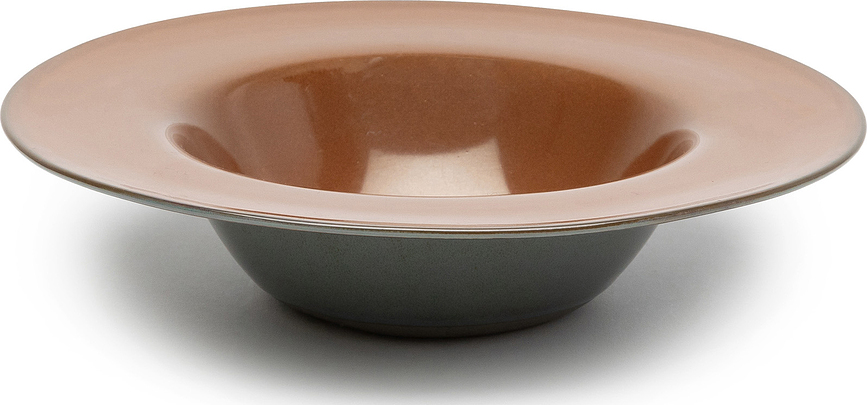 Terres de Rêves Πιάτο Ζυμαρικών, 21,3 cm, μπλε-κόκκινο