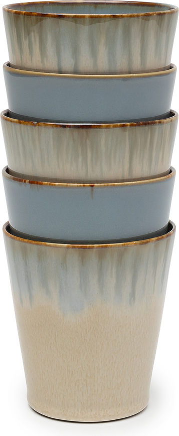 Terres de Rêves Šalica 340 ml plavo-crvena