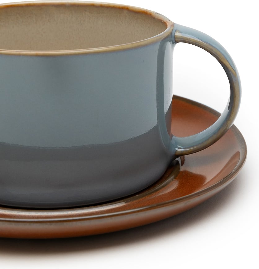 Terres de Rêves Šalica 190 ml smeđe-crna