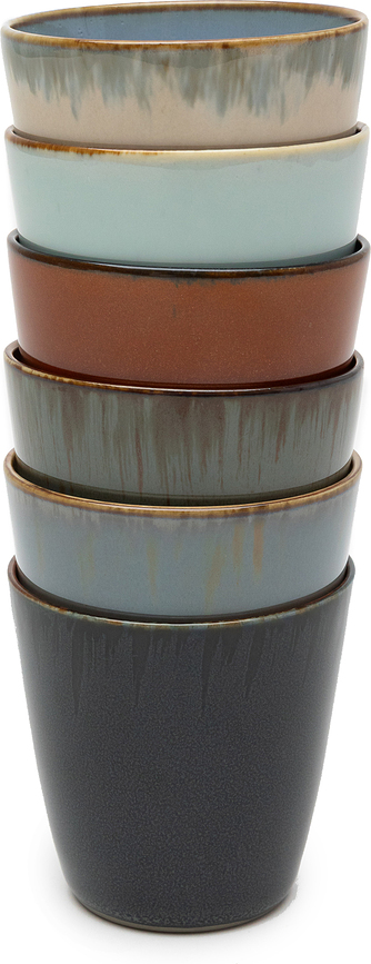 Terres de Rêves Tasse 180 ml, bleu-rouge