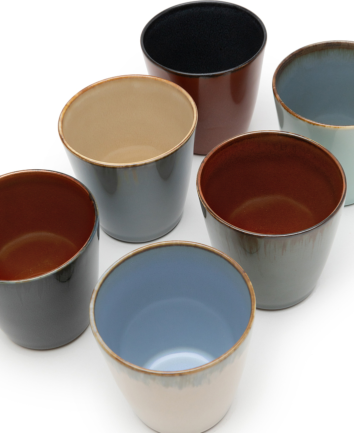 Terres de Rêves Tasse 180 ml, bleu-rouge