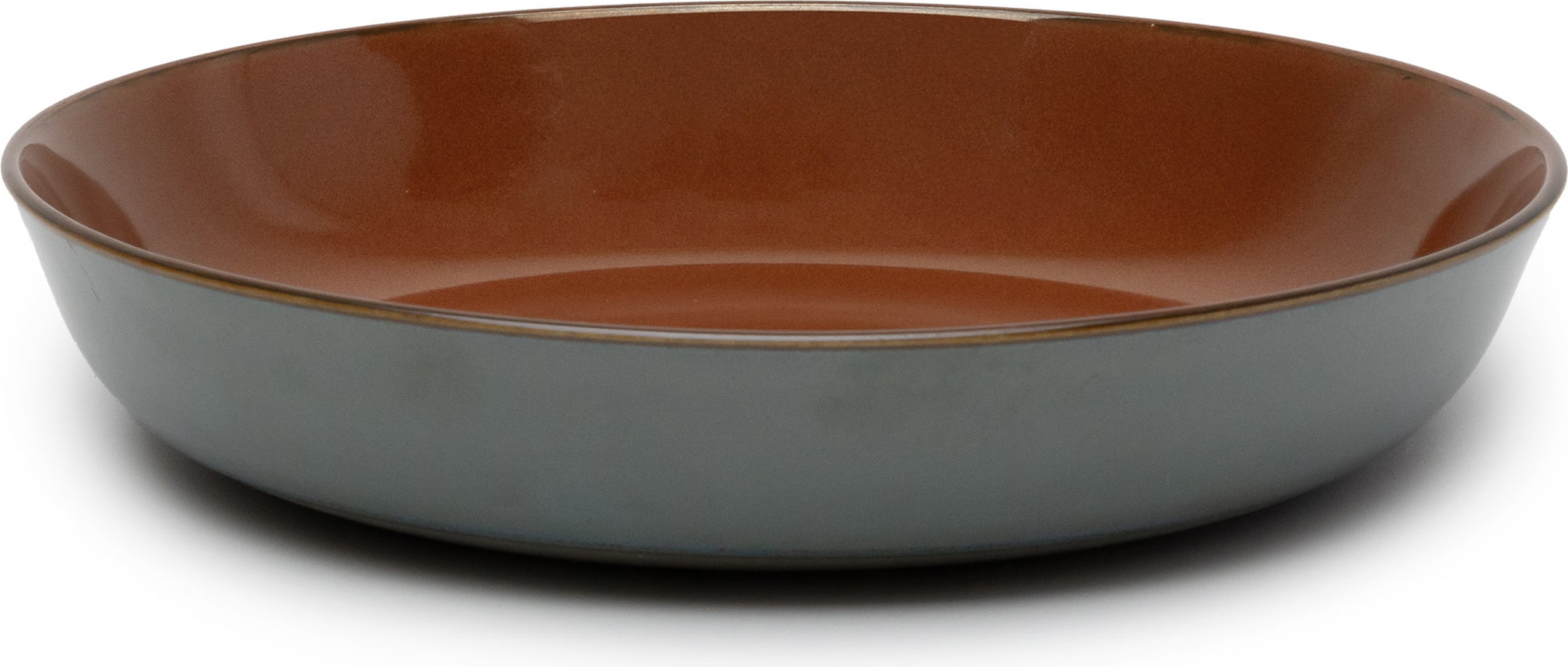 Tiefteller Terres De Rêves Tiefer Teller 21 Cm, Blau-rot