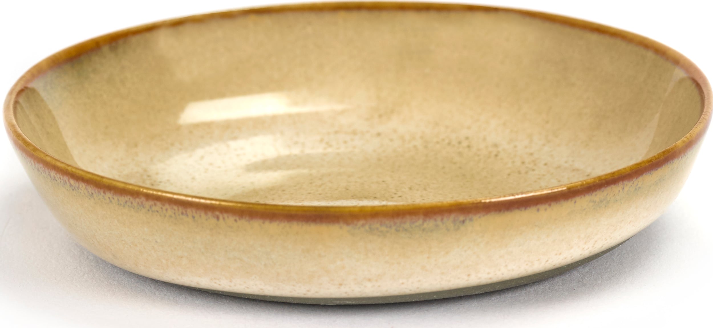 Terres de Rêves Tiefer Teller 7 cm, gelb