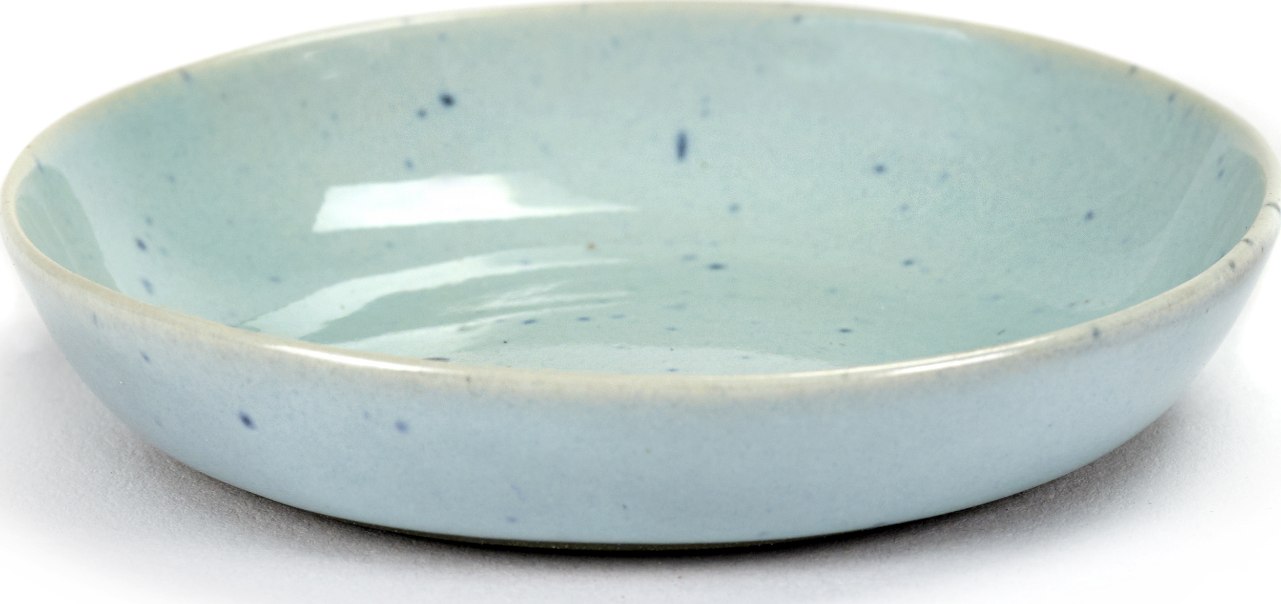 Terres de Rêves Tiefer Teller 7 cm, hellblau
