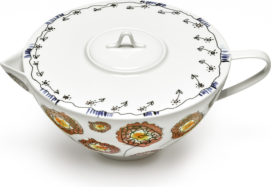 Tetera Midnight Flowers Blossom Milk, 850 ml