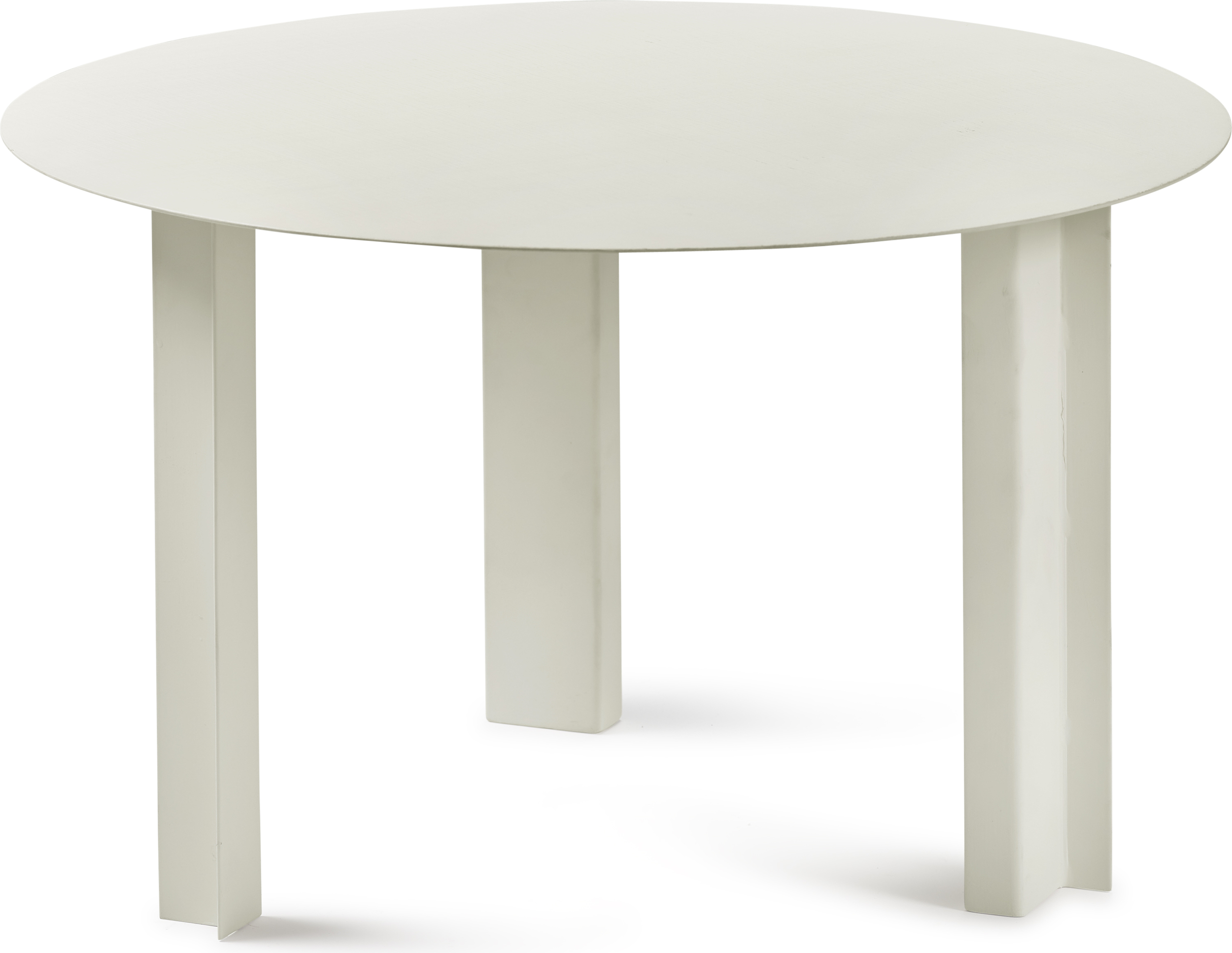 Tubes Beistelltisch 55 cm, cremefarben