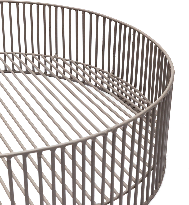 Turn Metal Sculptures Košara za pohranu 40 cm