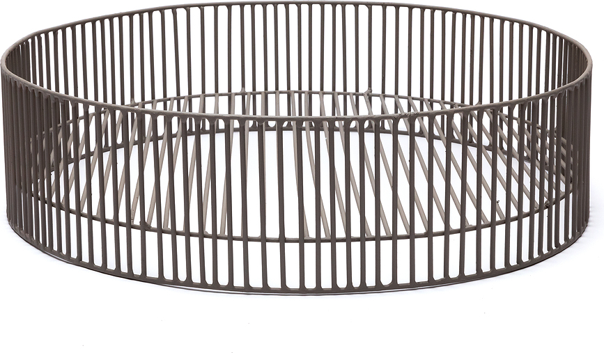 Turn Metal Sculptures Panier de Rangement, 40 cm