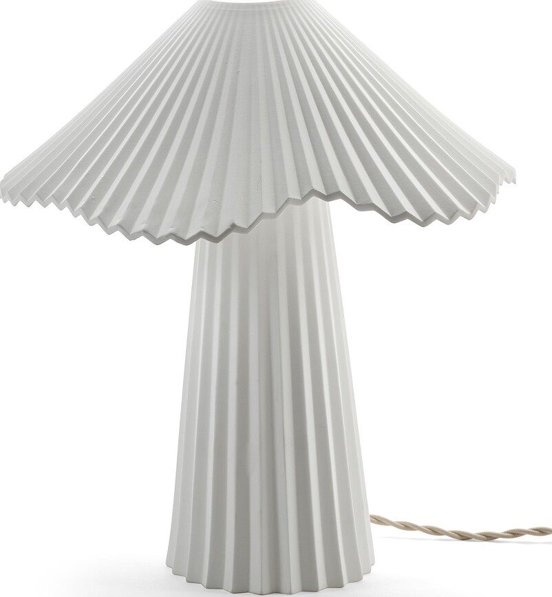 Uala Asztali lámpa, 34 cm, fehér