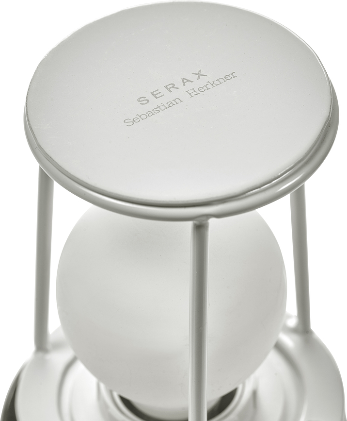 Uala Lampe de Table 48 cm, blanche