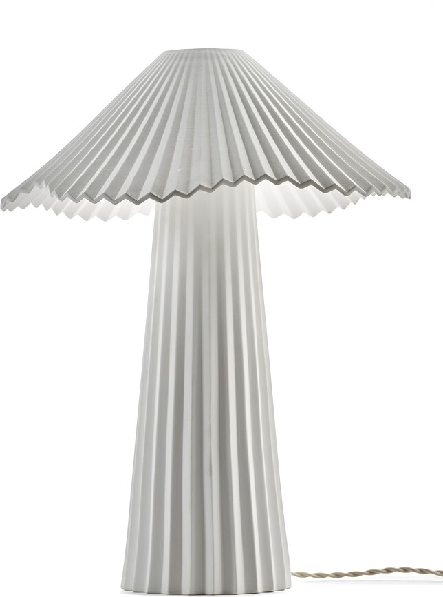 Uala Lampe de Table 48 cm, blanche