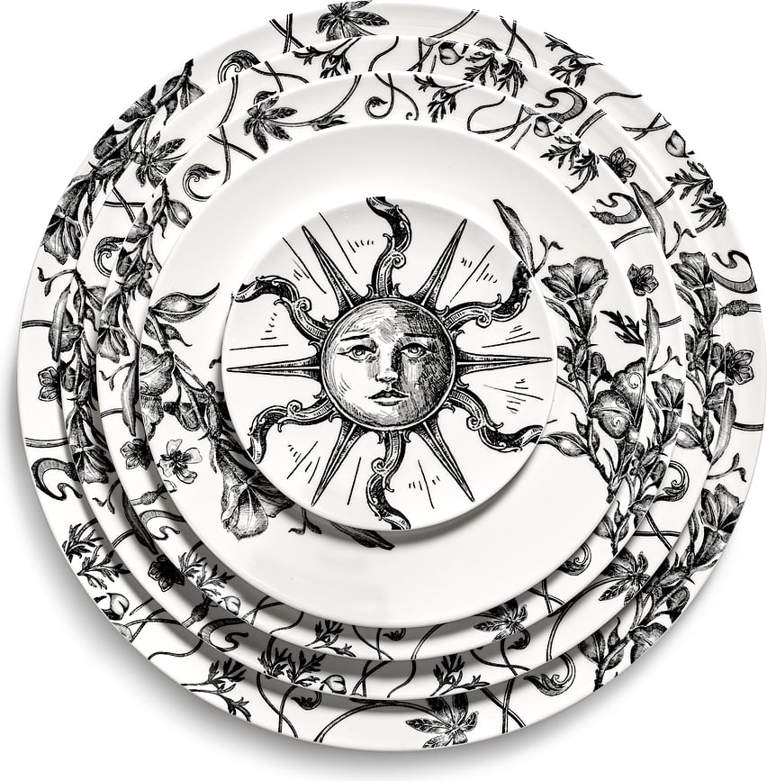 Unity Mushrooms Assiette à Apéritif, 12 cm