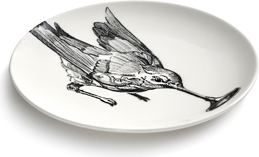 Unity Mushrooms Assiette à Apéritif, 12 cm