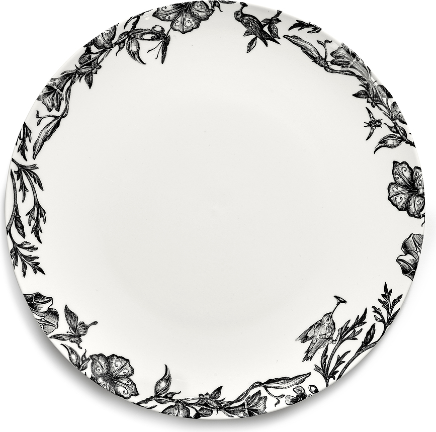 Unity Assiettes plates 23,5 cm, lot de 2