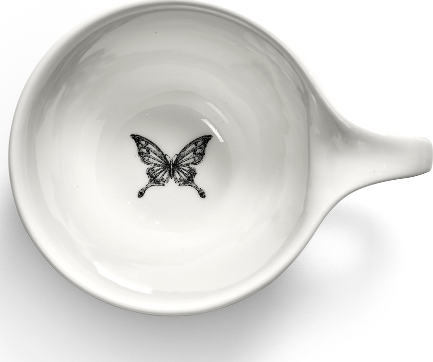 Unity Butterfly Skodelica za kapučino, 150 ml