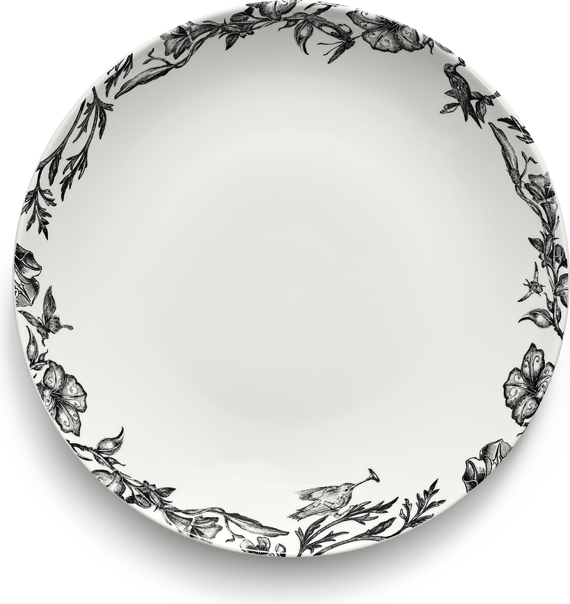 Unity Enchanted Garden Assiettes creuses 27 cm, lot de 2