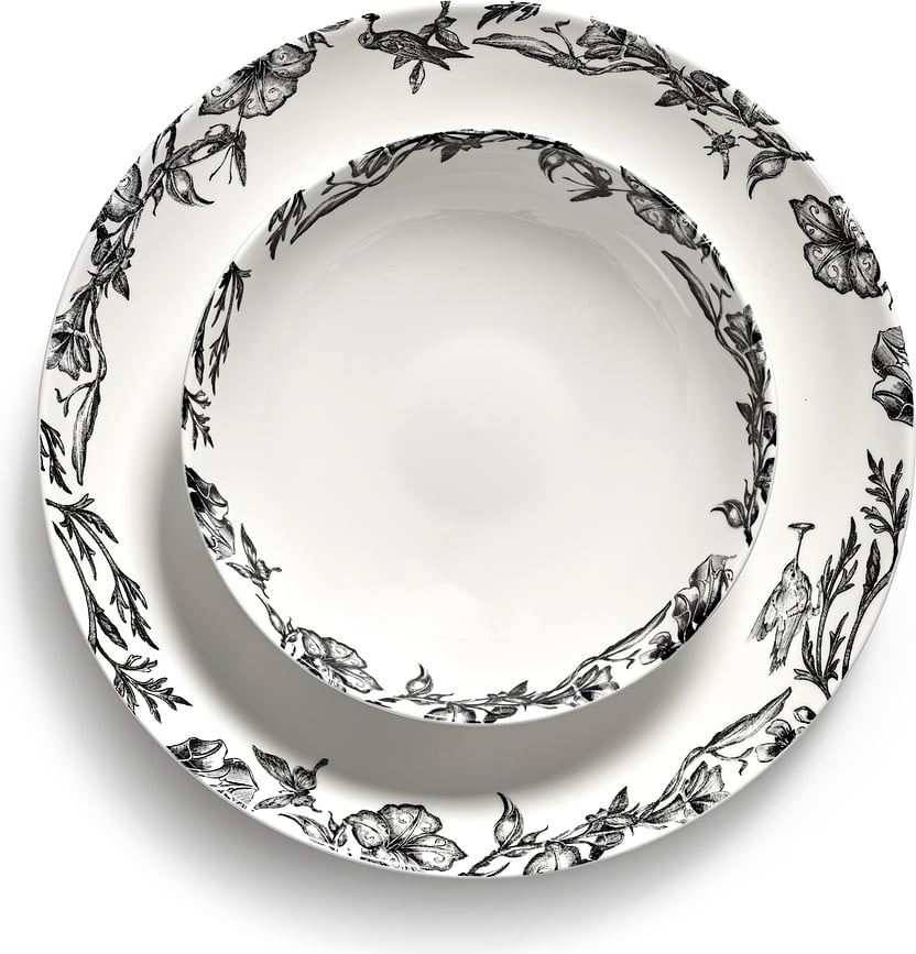 Unity Enchanted Garden Πιάτο βαθύ, 27 cm