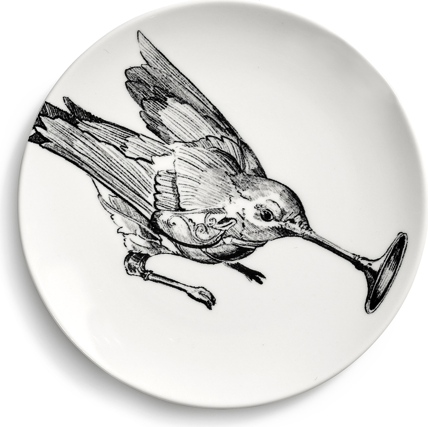 Unity Hummingbird nassolnivaló tányér 12 cm, 2 db