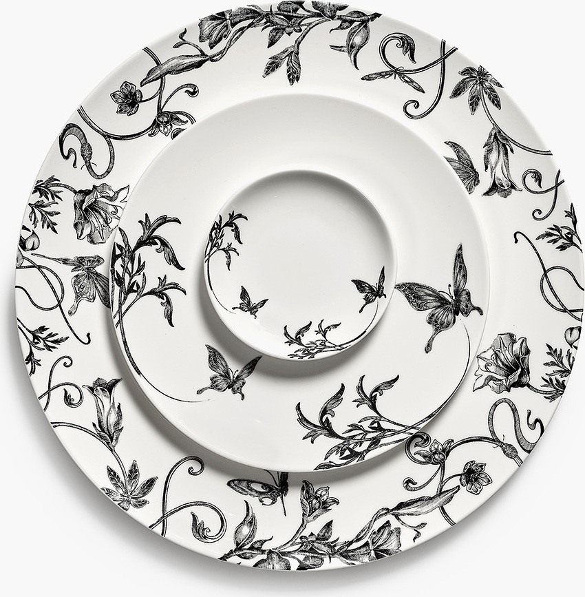 Unity Floral Fantasy Πιάτο Φαγητού, 27 εκ.