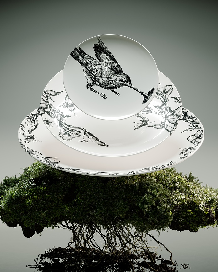 Unity Mushrooms Tanjuri za grickalice 12 cm 2 kom.