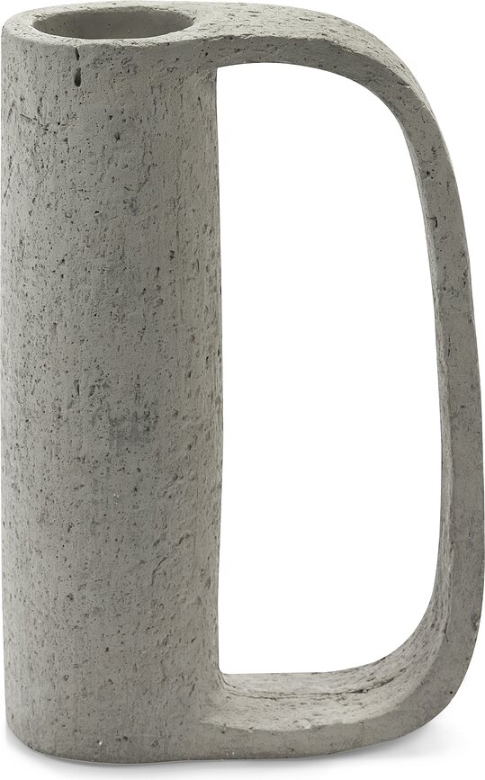 Vase avec anse FCK Ciment 31,5 cm