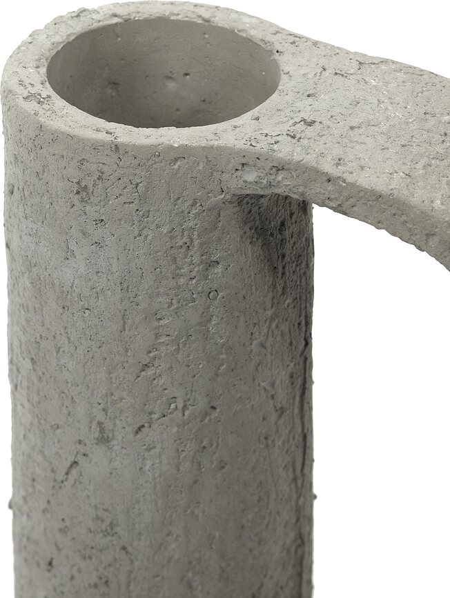Vase avec anse FCK Ciment 31,5 cm