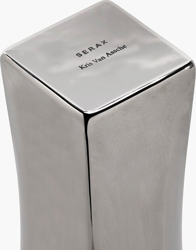 Vase en verre Josephine 31 cm, argenté