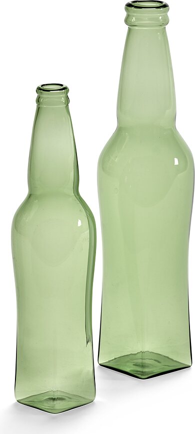 Vase en verre Josephine 31 cm, vert