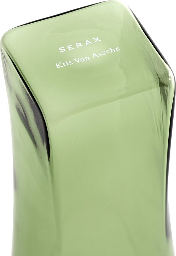 Vase en verre Josephine 31 cm, vert