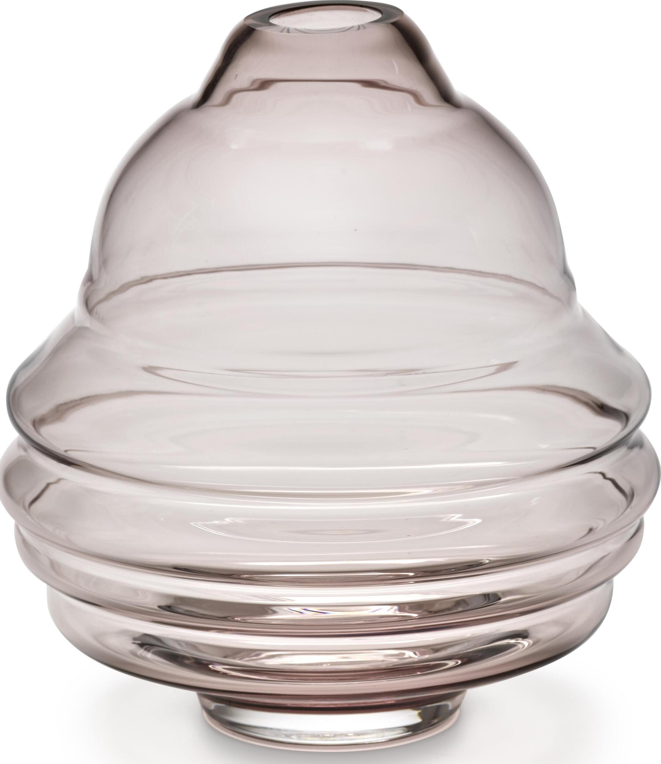 Vase In & Out 25,5 x 27 cm, rosa