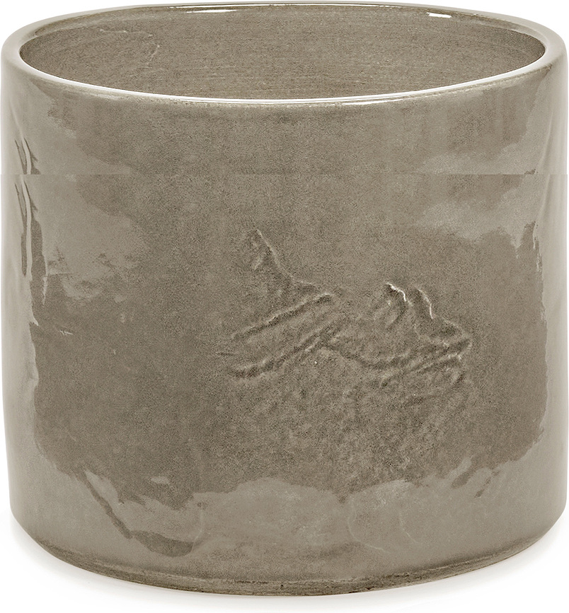 Vaso 22 cm, grigio