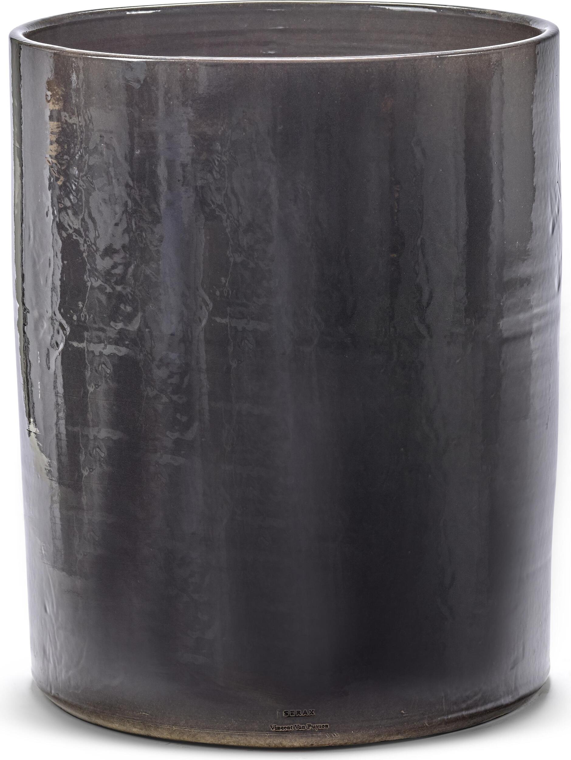 Vaso Blumentopf 39 cm, anthrazit