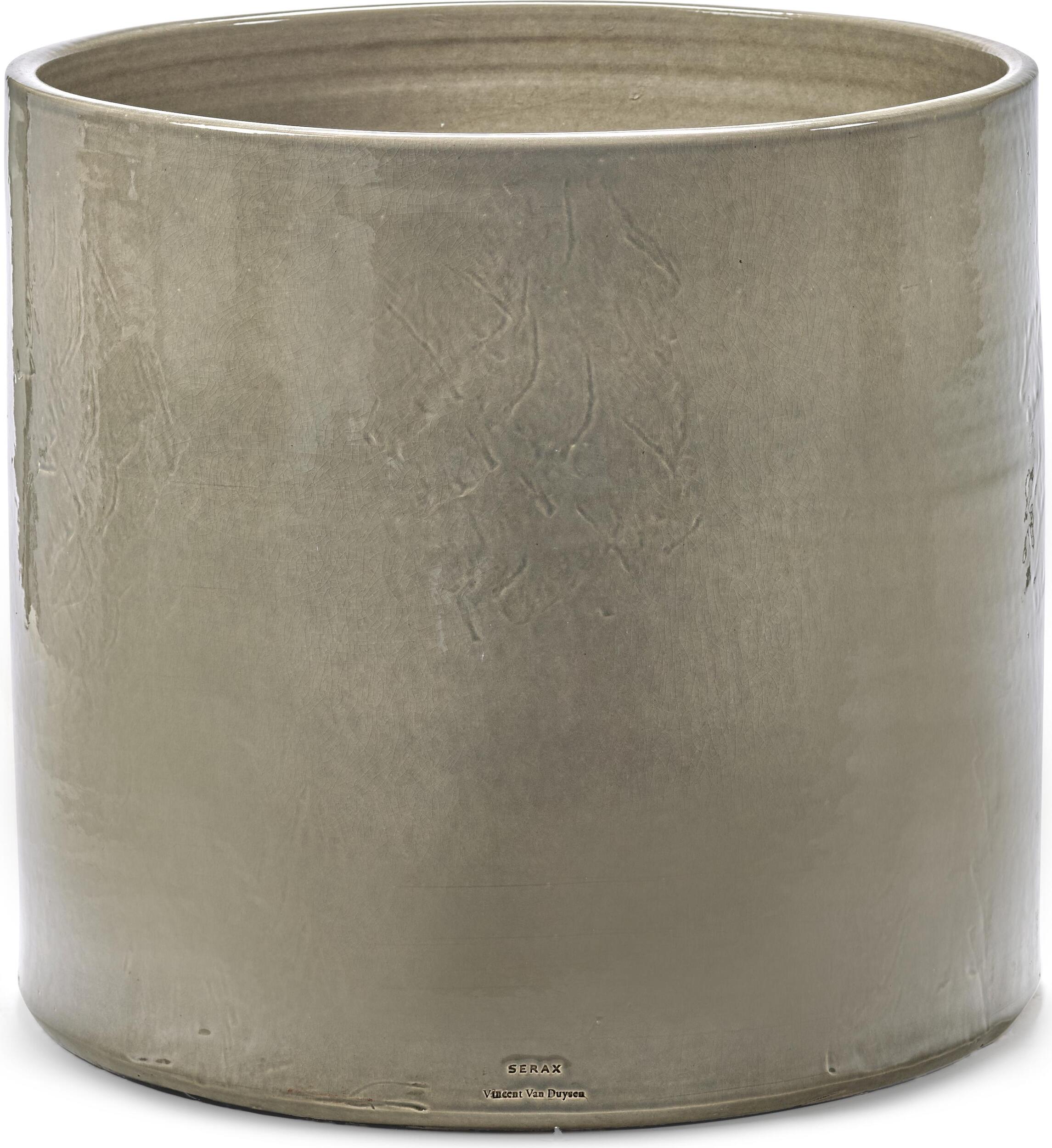 Vaso Blumentopf 45 cm, grau