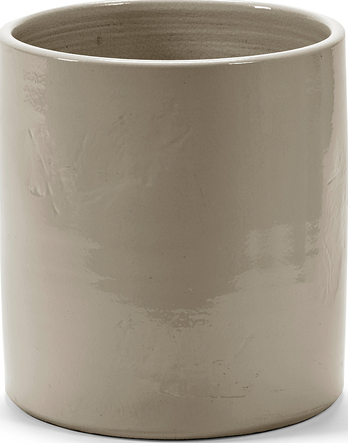 Vaso Cache-pot 27 cm, gris clair