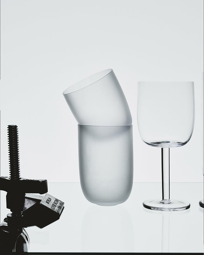 Vaso esmerilado Base, 330 ml