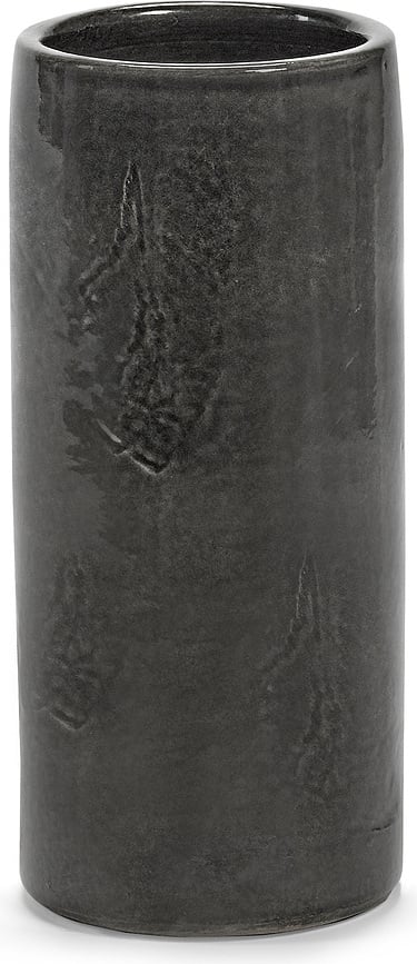 Vaso Κασπώ, 11 cm, ανθρακί