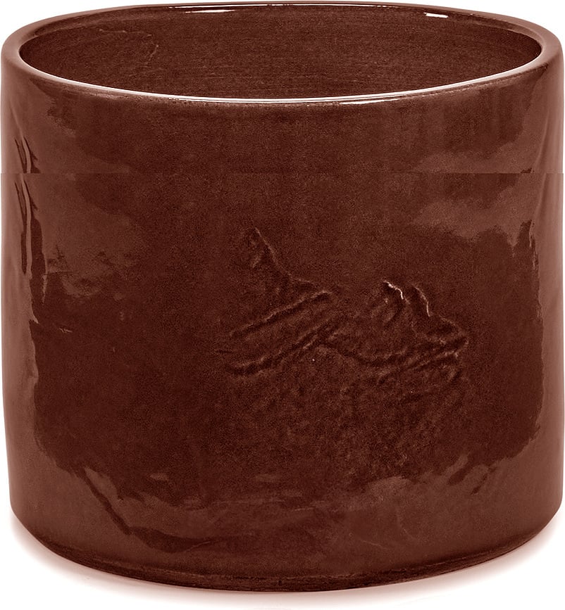Vaso Κασπώ, 22 cm, καφέ