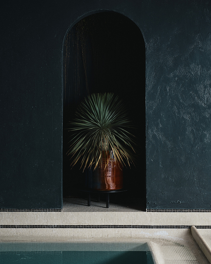 Vaso Okrasni lonec visok, 22 cm, rjav