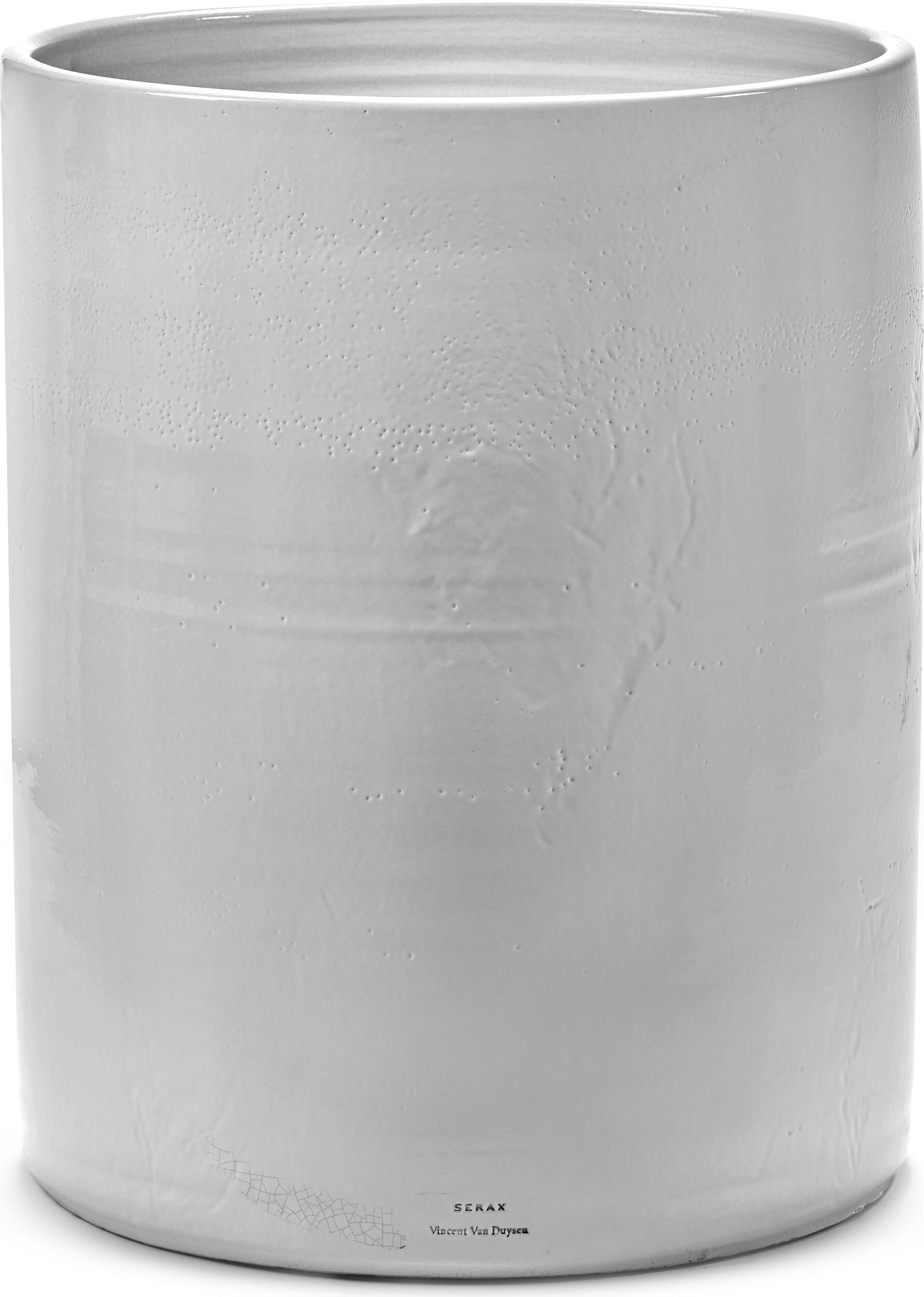 Vaso Übertopf 39 cm, weiß