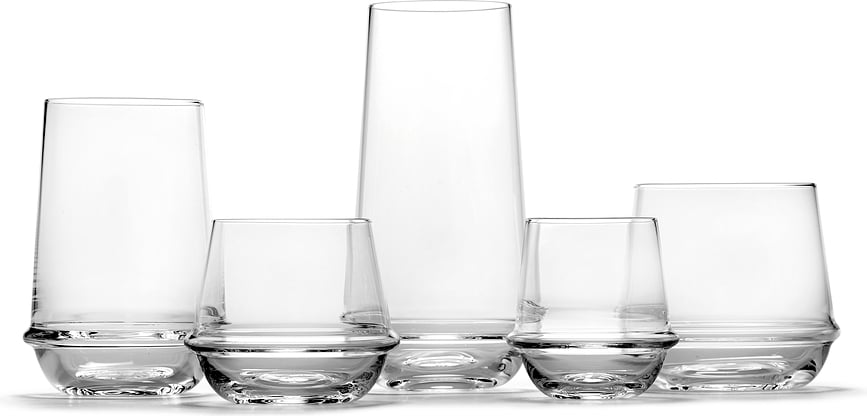 Vasos Dune, 400 ml, Pack de 4 unidades