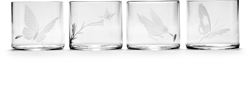 Vasos Unity, 4 unidades