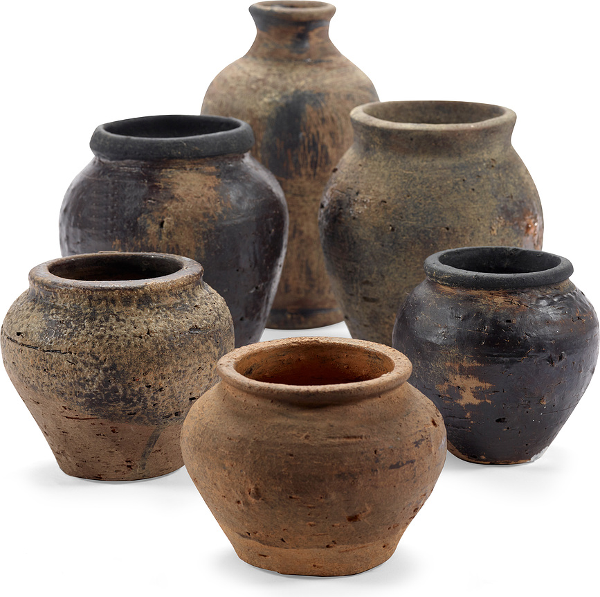 Black Ancient Vaza dekorativna 16,5 cm crna