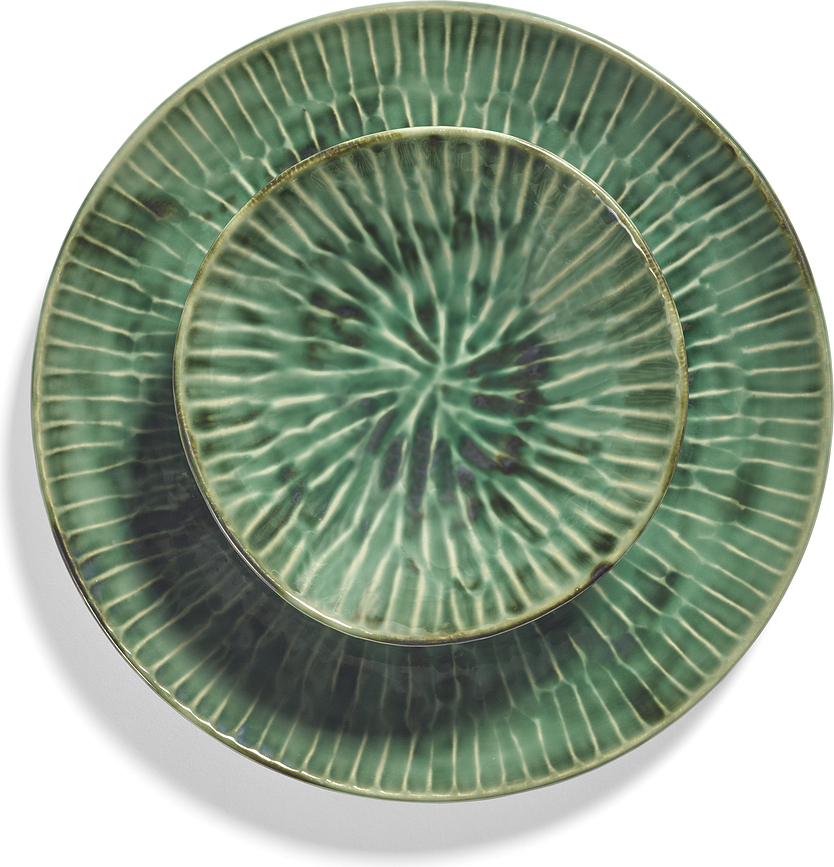 Verde Lanza Assiette Plate 27 cm