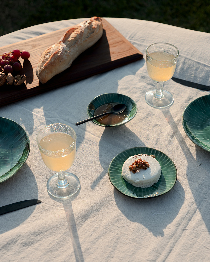 Verde Lanza Assiettes à dessert 14,5 cm, lot de 2